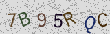 Visual CAPTCHA challenge