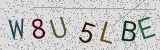 Visual CAPTCHA challenge