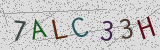 Visual CAPTCHA challenge