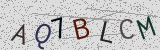 Défi visuel du captcha