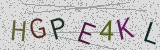 Défi visuel du captcha