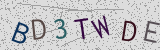 Défi visuel du captcha