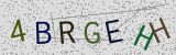 Défi visuel du captcha