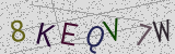 Défi visuel du captcha
