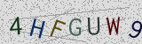 Défi visuel du captcha