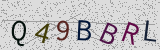 Défi visuel du captcha