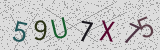 Défi visuel du captcha