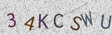 Défi visuel du captcha