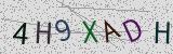 Défi visuel du captcha